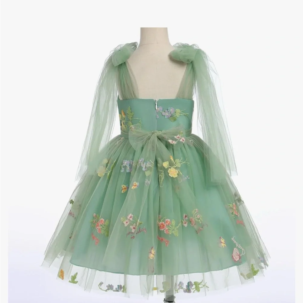 Fairy Dress Flower Girl First Birthday Photoshoot Dress- Size 90 (1-2yrs) - Picture 3 of 7